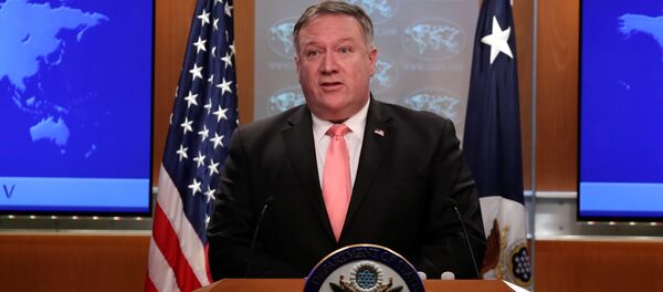 وزير الخارجية الأمريكي، مايك بومبيو وزير الخارجية الأمريكي، مايك بومبيو - سبوتنيك عربي