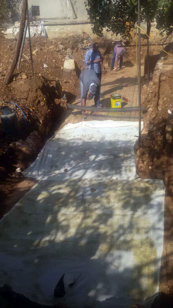 سوري يعثر على لوحة فسيفسائية عمرها يزيد عن الف عام - سبوتنيك عربي