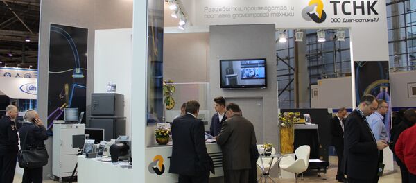 لقطة من معرض إنتربوليتكس للتجهيزات الأمنية داخل البلاد - سبوتنيك عربي