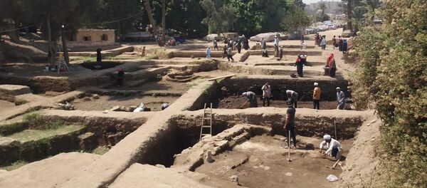 معبد الشمس بالمطرية - سبوتنيك عربي