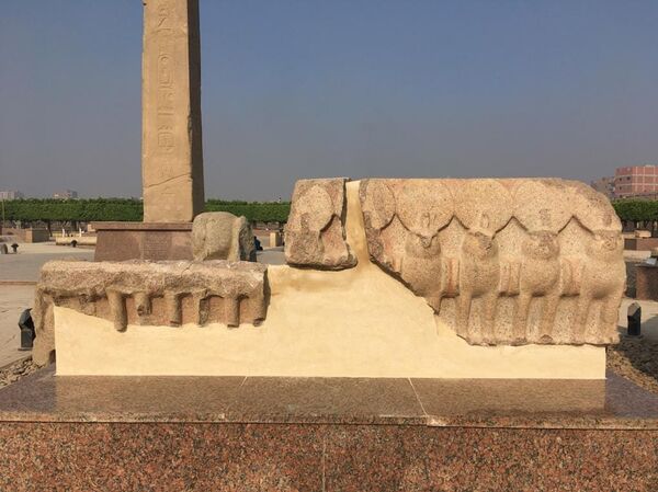 معبد الشمس بالمطرية - سبوتنيك عربي