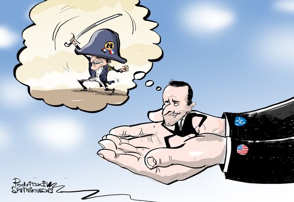 ماكرون بونابرت يحلم - سبوتنيك عربي