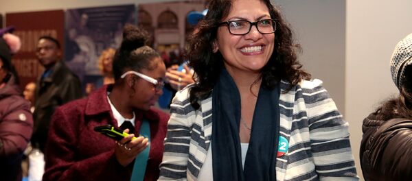 عضو الحزب الديمقراطي في الكونغرس الأمريكي، رشيدة طليب، ذات أصول فلسطينية - سبوتنيك عربي