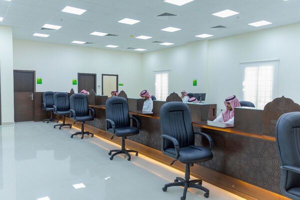  من داخل مبنى المحكمة العمالية في العاصمة السعودية الرياض - سبوتنيك عربي