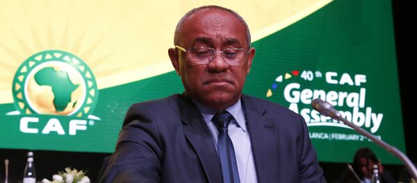 أحمد أحمد رئيس الاتحاد الأفريقي لكرة القدم أحمد أحمد رئيس الاتحاد الأفريقي لكرة القدم - سبوتنيك عربي