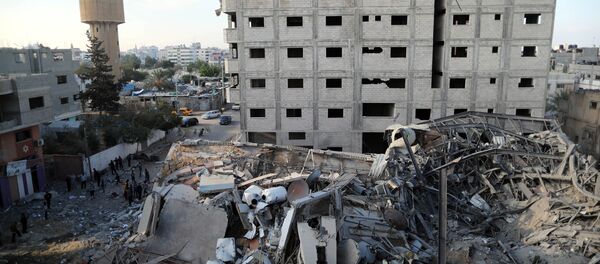 آثار القصف الإسرائيلي على غزة - سبوتنيك عربي