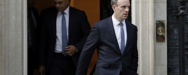 وزير البريكست في الحكومة البريطانية دومينيك راب - سبوتنيك عربي