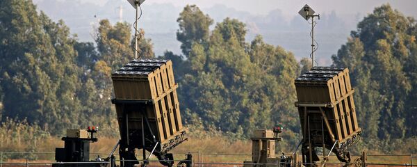 الجيش الإسرائيلي - نشر القبة الحديدية بالقرب من سديروت جنوب إسرائيل، 12 نوفمبر/ تشرين الثاني 2018 - سبوتنيك عربي