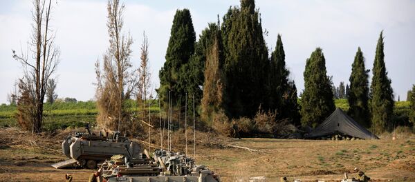 الجيش الإسرائيلي - انتشار القوات بالقرب من الحدود مع قطاع غزة، جنوب إسرائيل 13 نوفمبر/ تشرين الثاني 2018 - سبوتنيك عربي