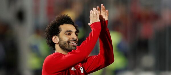 محمد صلاح في مباراة مصر وتونس، 16 نوفمبر/تشرين الثاني 2018 - سبوتنيك عربي