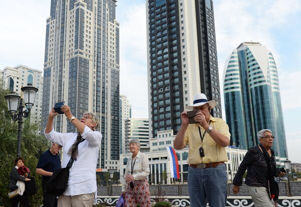 سياح في موسكو سياح في موسكو - سبوتنيك عربي