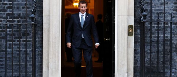 وزير الخارجية البريطاني جيرمي هانت وزير الخارجية البريطاني جيرمي هانت - سبوتنيك عربي