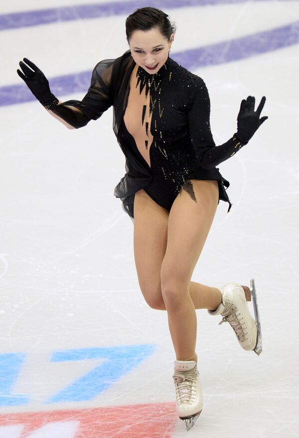 لاعبة التزلج الروسية إليزافيتا توكتاميشيفا  - سبوتنيك عربي