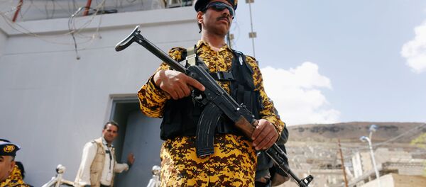 قوات الشرطة اليمنية في صنعاء، اليمن 19 نوفمبر/ تشرين الثاني 2018 - سبوتنيك عربي