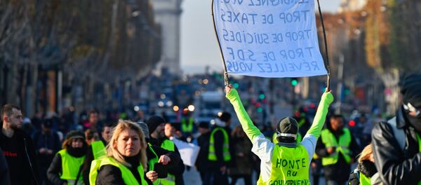 الاحتجاجات في فرنسا - سبوتنيك عربي