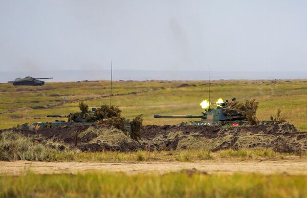 مناورة الشرق 2018 - سبوتنيك عربي