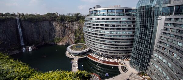 فندق Intercontinental Shanghai Wonderland في شنغهاي، الصين - سبوتنيك عربي