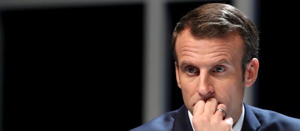 الرئيس الفرنسي إيمانويل ماكرون - سبوتنيك عربي