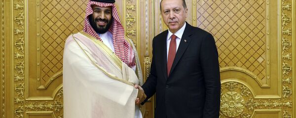 الرئيس التركي رجب طيب أردوغان وولي العهد السعودي الأمير محمد بن سلمان - سبوتنيك عربي