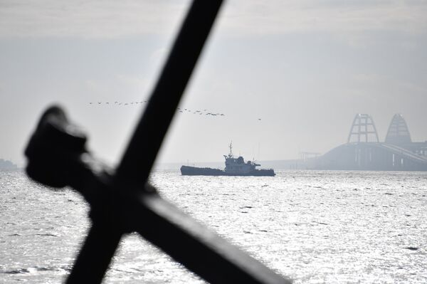 الوضع في مضيق كيرتش، القرم، روسيا - سبوتنيك عربي