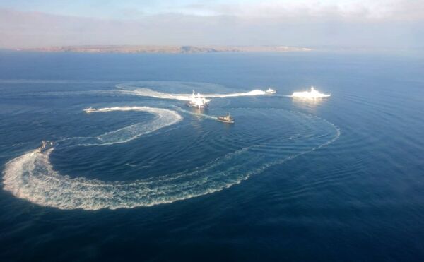 غرق إحدى بوارج بوروشينكو - سبوتنيك عربي