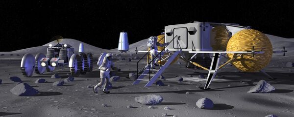 محطة على سطح القمر كما تخيلتها ناسا - سبوتنيك عربي