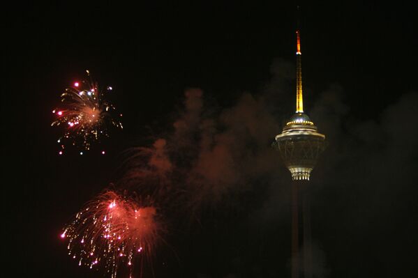 برج التلفزيون ميلاد في طهران، - سبوتنيك عربي