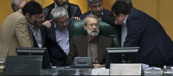 قال رئيس مجلس الشوري الإسلامي في إيران علي لاريجاني - سبوتنيك عربي