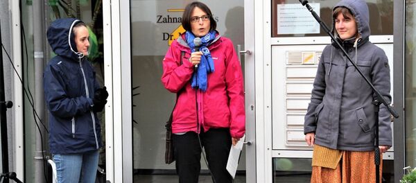 حملة ضد الاتجار بالبشر عالميا في ألمانيا - سبوتنيك عربي