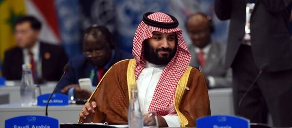 ولي العهد السعودي الأمير محمد بن سلمان أثناء قمة العشرين في الأرجنتين ولي العهد السعودي الأمير محمد بن سلمان أثناء قمة العشرين في الأرجنتين - سبوتنيك عربي