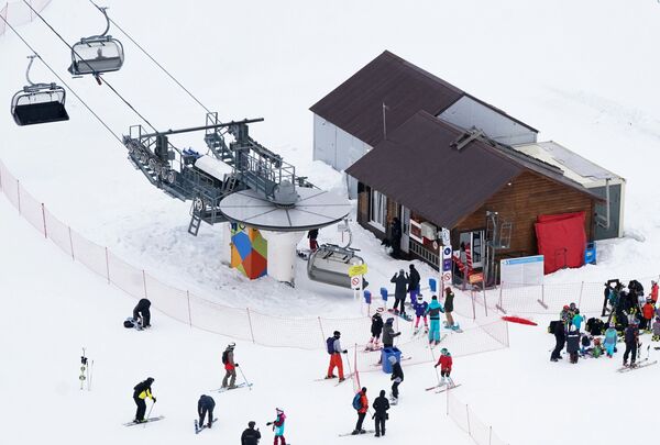 افتتاح موسم التزلج في كراسنايا بوليانا - سبوتنيك عربي