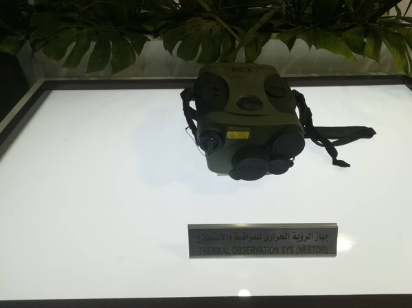 أجهزة مراقبة تنتجها الشركة العربية للبصريات في معرض إيديكس 2018 في مصر - سبوتنيك عربي