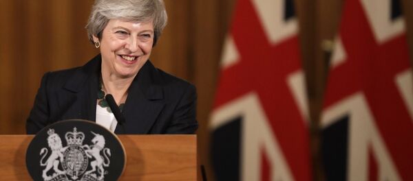 رئيسة الوزراء البريطانية تيريزا ماي - سبوتنيك عربي