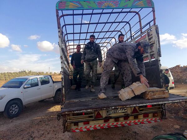 الأمن السوري يضبط أنفاقا ومستودعي أسلحة وصواريخ على الحدود مع الأردن - سبوتنيك عربي