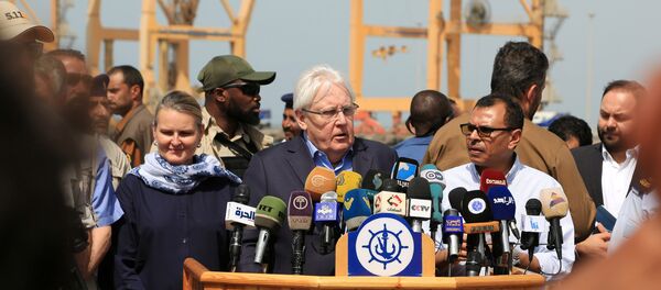 المبعوث الأممي إلى اليمن، مارتن غريفيث - سبوتنيك عربي