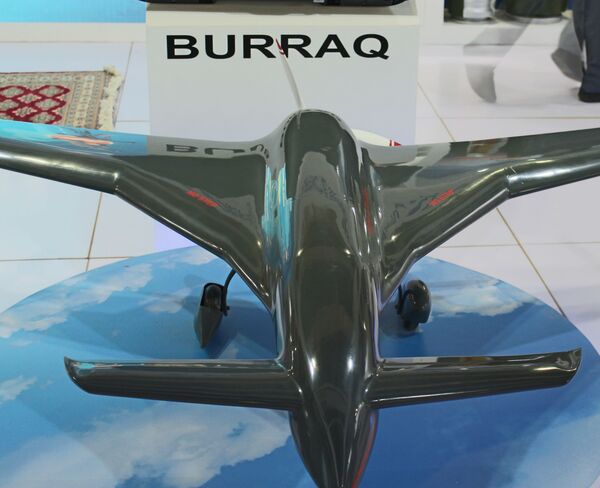 طائرة البراق الباكستانية في إيديكس 2018 - سبوتنيك عربي