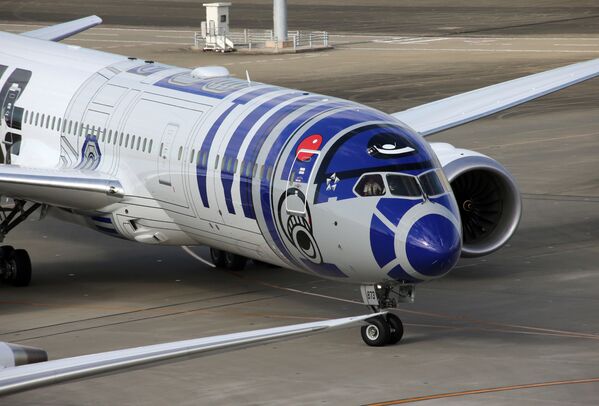 طائرة لشركة الطيران All Nippon Airways اليابانية - سبوتنيك عربي