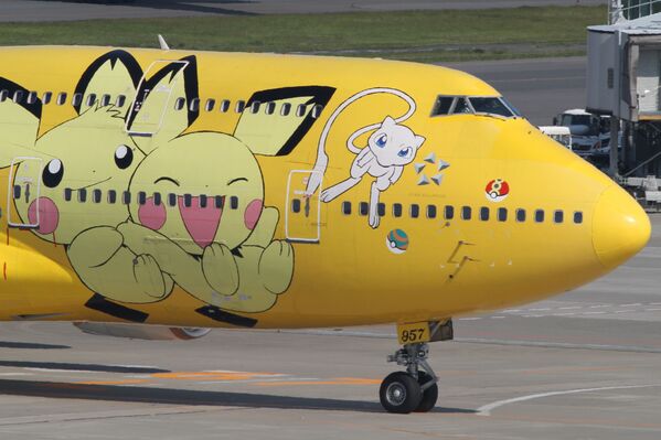 طائرة لشركة الطيران All Nippon Airways اليابانية - سبوتنيك عربي