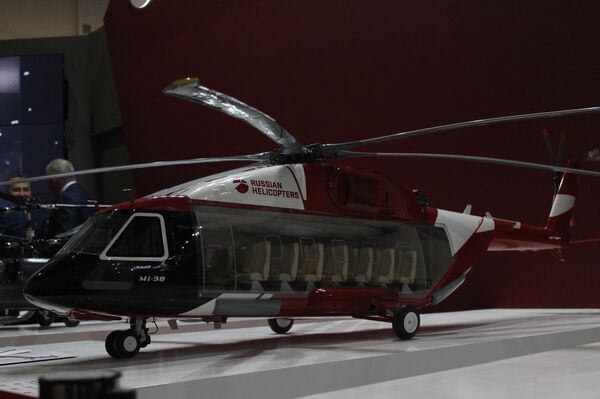 مروحية مي 38 الروسية في إيديكس 2018 - سبوتنيك عربي