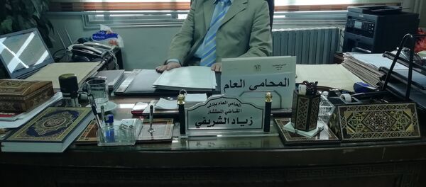 المحامي العام بإدلب القاضي زياد الشريفي - سبوتنيك عربي