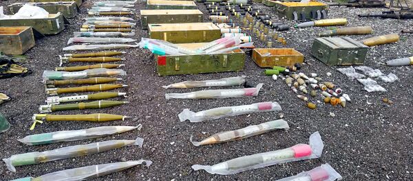 الأمن السوري يضبط صواريخ ضخمة ضمن أنفاق حدودية مع الأردن - سبوتنيك عربي