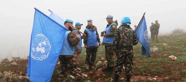 فريق تقني تابع لـ اليونيفيل - الحدود بين لبنان و إسرائيل، 9 ديسمبر/ كانون الأول 2018 - سبوتنيك عربي