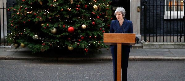 رئيسة الوزراء البريطانية تيريزا ماي - سبوتنيك عربي