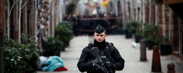 أحداث هجوم ستراسبورغ - الشرطة الفرنسية، فرنسا 12 ديسمبر/ كانون الأول 2018 - سبوتنيك عربي