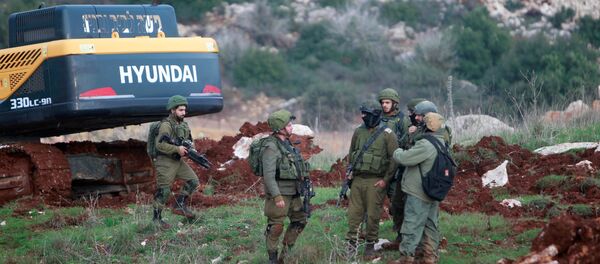 الجيش الإسرائيلي - الحدود بين لبنان و إسرائيل، 9 ديسمبر/ كانون الأول 2018 - سبوتنيك عربي