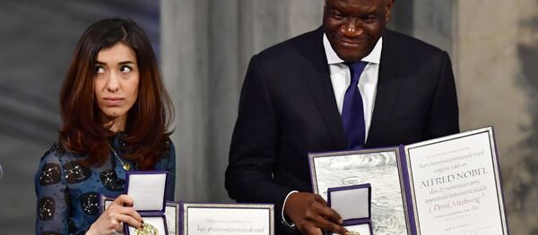 ناديا مراد في حفل جوائز نوبل - سبوتنيك عربي