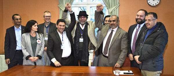 مصافحة استثنائية في السويد بين المتحاربين في اليمن - سبوتنيك عربي