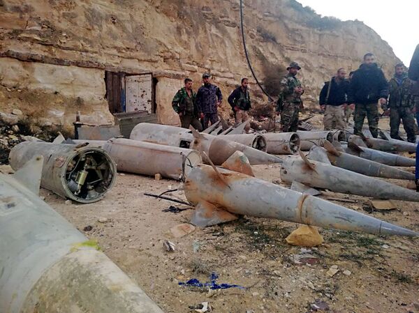 الأمن السوري يضبط صواريخ (أرض جو) قرب الأراضي الأردنية - سبوتنيك عربي