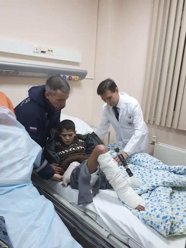 موسكو تفتح باب جديد لعلاج أطفال سورية المصابين والجرحى  - سبوتنيك عربي
