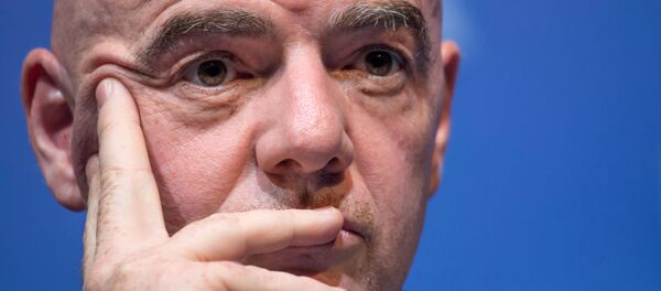 رئيس الاتحاد الدولي لكرة القدم فيفا  - سبوتنيك عربي